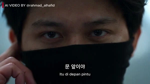 Cuplikan drama Project Netizen, karakter bertopeng